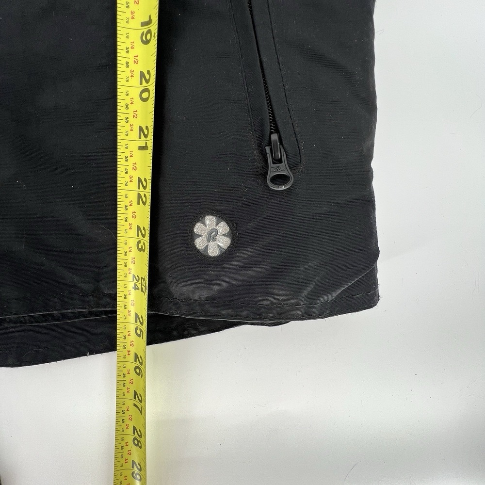 Women's Joe Rocket Motorcycle Jacket Lined Size Medium Black Gray - Picture 15 of 16